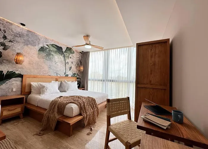 Aldea Zama Loft, Confort & Pool